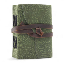 Cargar imagen en el visor de la galería, CUADERNO ARTESANAL LABERINTO VERDE
