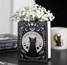Cargar imagen en el visor de la galería, JARRON LIBRO GATOS
